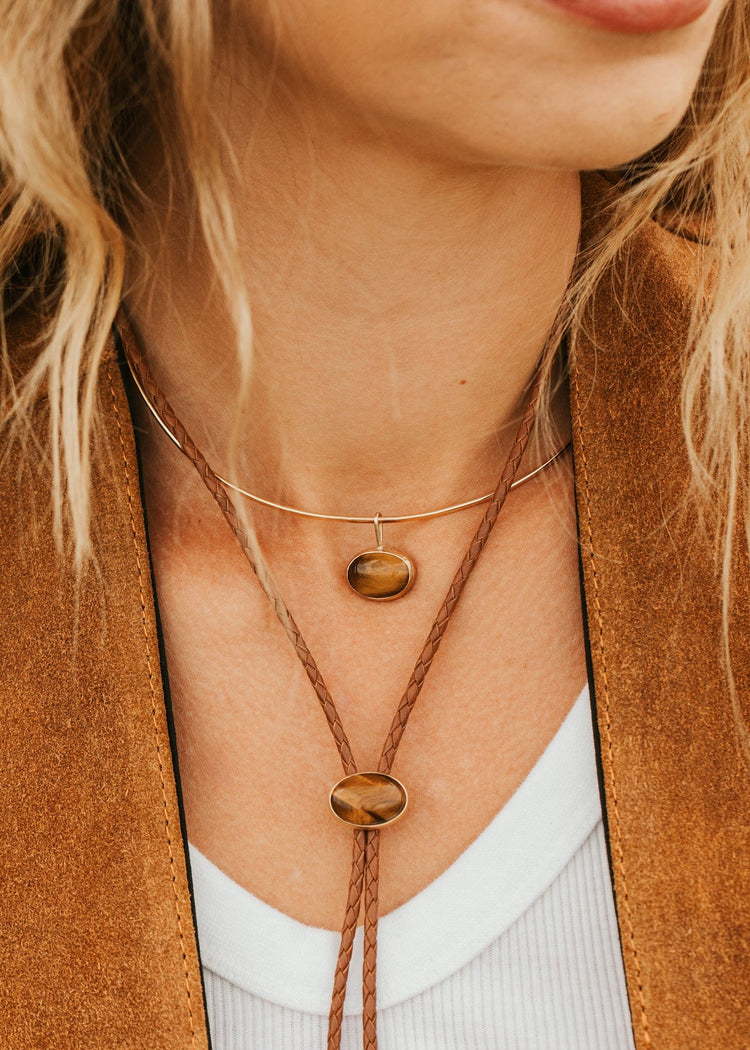 Amber Oval Pendant - Pendant Only