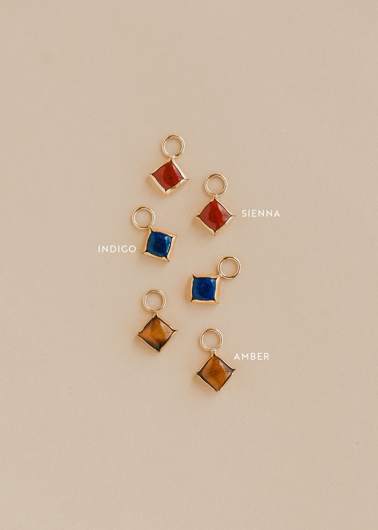 Billie Charms + Bold Hoops