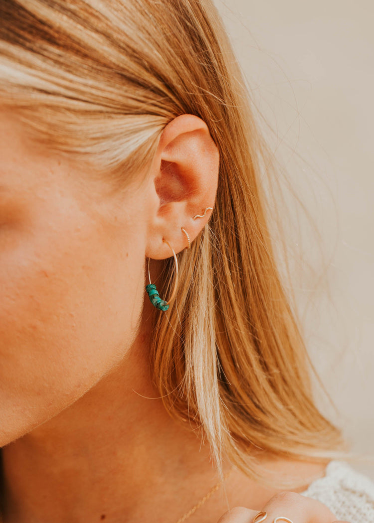 Twisted Tiny Hoops