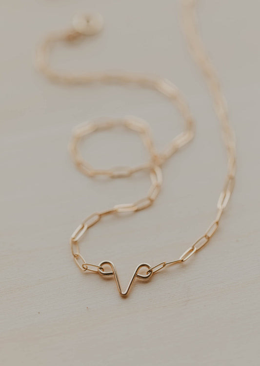 hello adorn lady like necklace uterus necklace