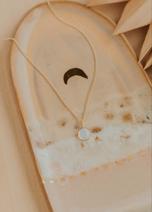 Moonbeam Pendant Necklace