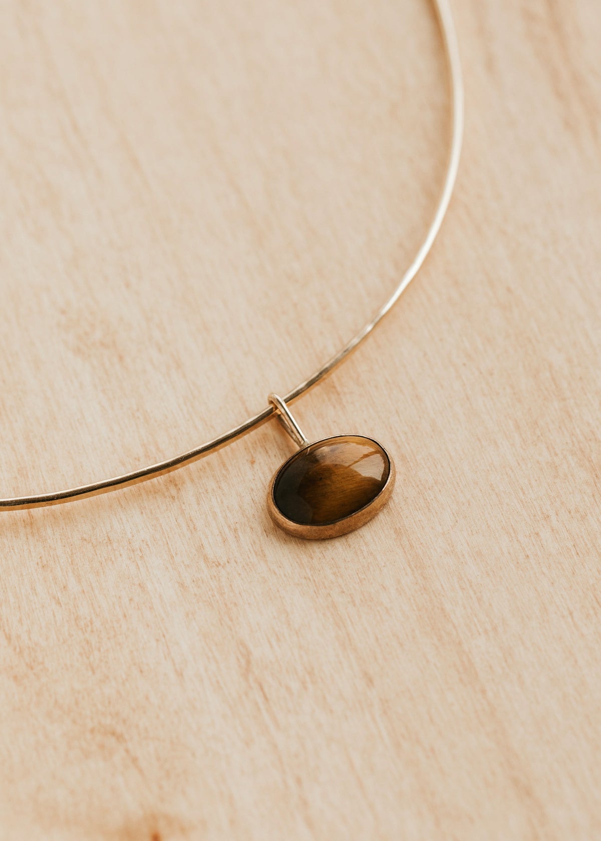 Amber Oval Pendant - Pendant Only