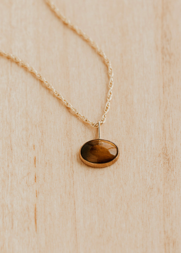 Amber Oval Pendant - Pendant Only