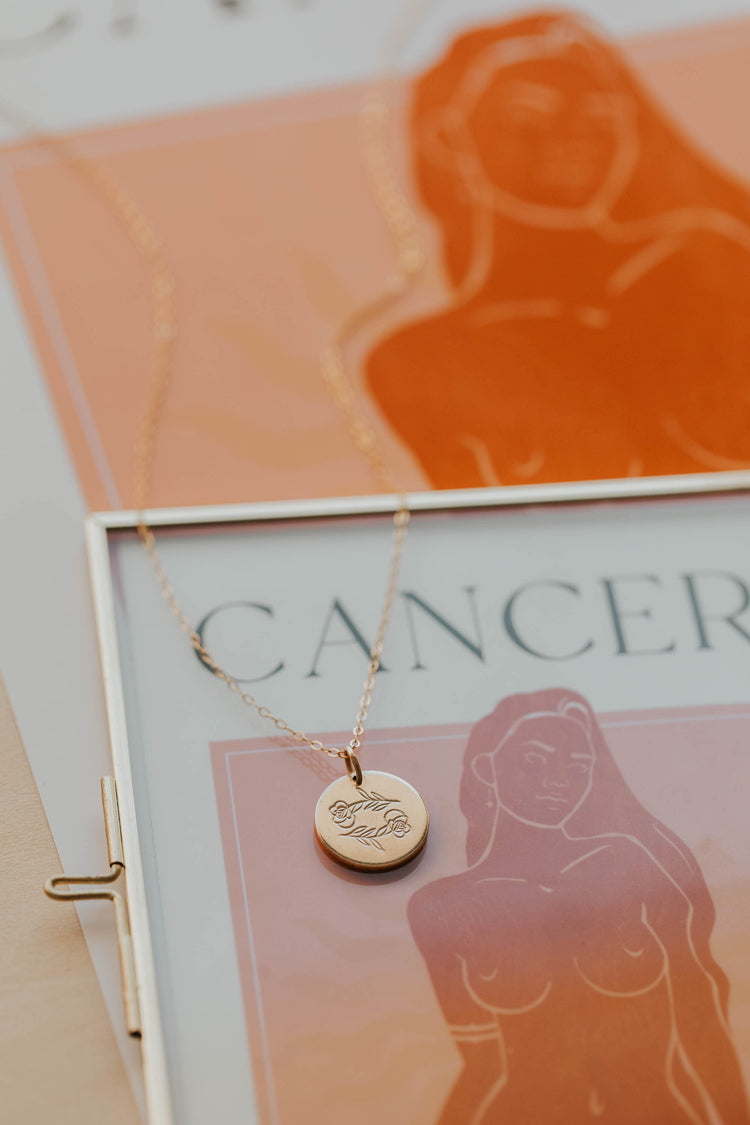 Cancer In Bloom Necklace