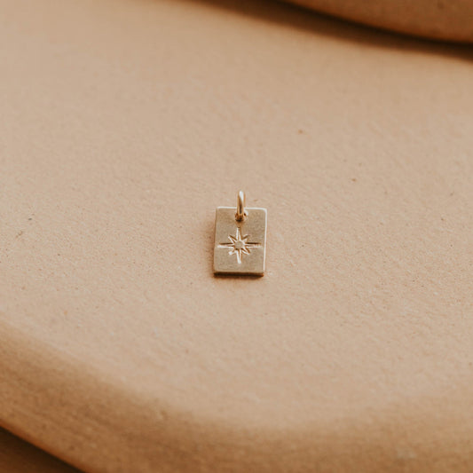 Starburst Tag Charm