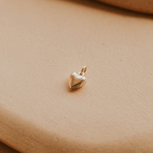 Puff Heart Charm