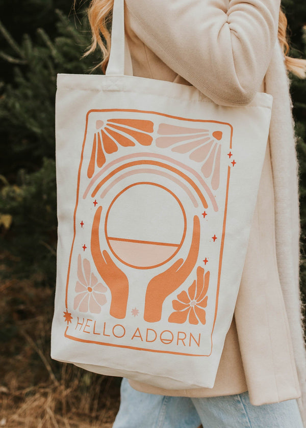 Hello Adorn Tote