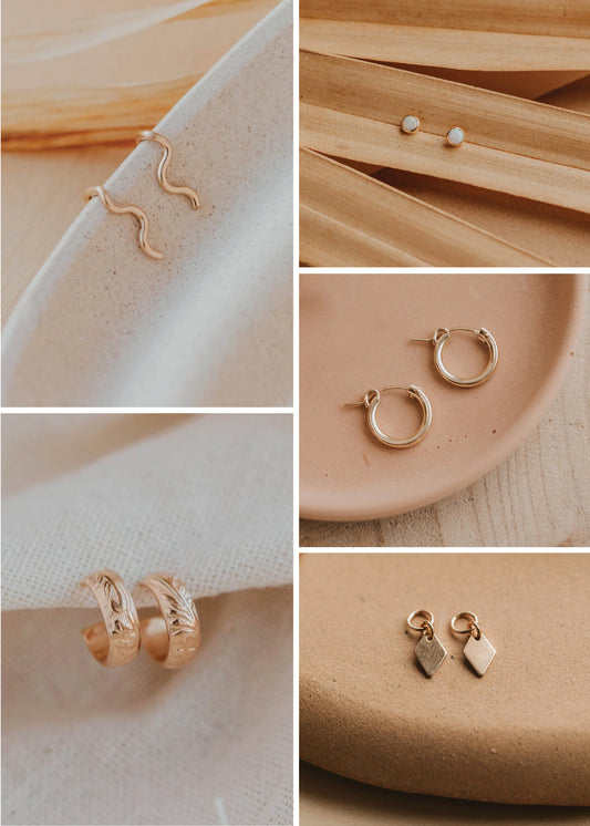 Coastal Bloom Earring Set