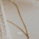 Birdie Initial Necklace