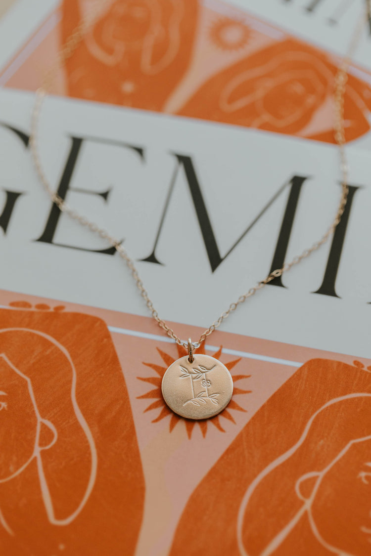 Gemini In Bloom Necklace