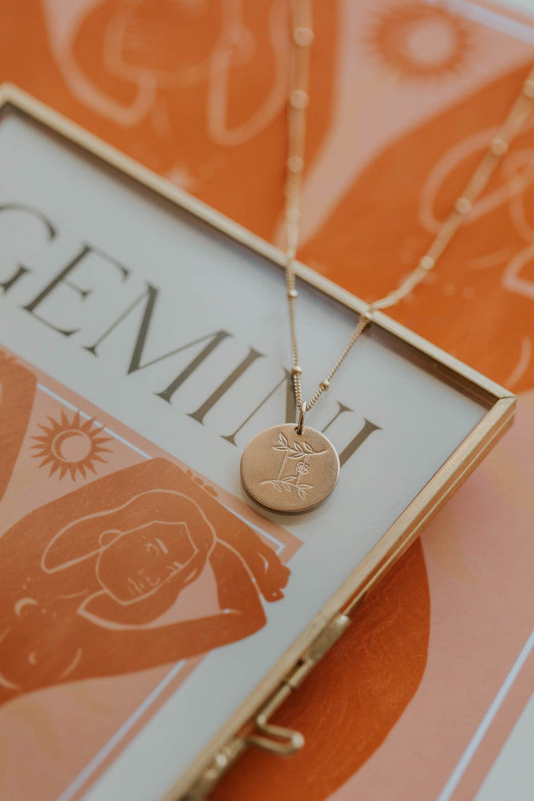 Gemini In Bloom Necklace