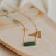 Moss Gemma Necklace