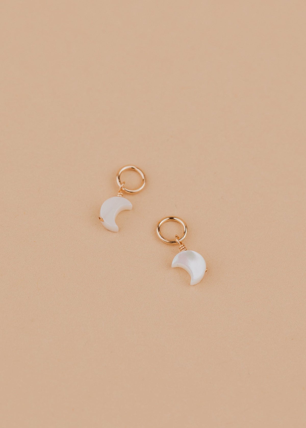 Moon Mother of Pearl Charms