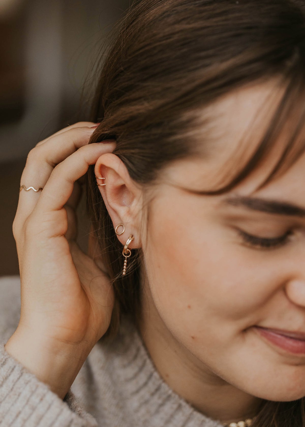 charms for earrings gold dangle hoops