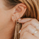 Demi Double Swing Studs