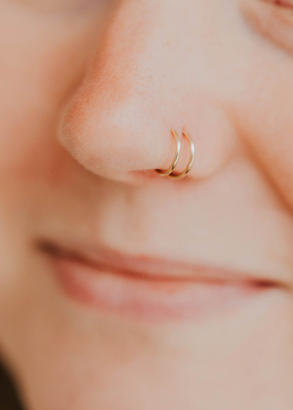 Tiny Twist Nose Ring