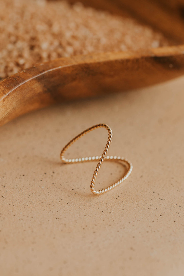 Twisted Swell Ring