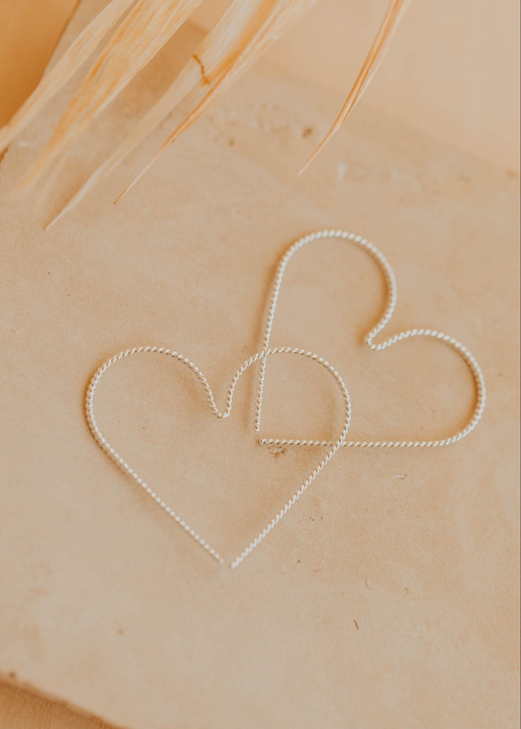 Twisted Open Heart Slides