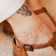Sun + Sea Anklet
