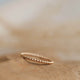 14k gold fill beaded ring great for added to a ring stack by Hello Adorn.