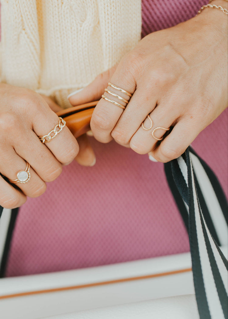 Twisted Revolve Ring