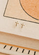 Tiny Cross Studs