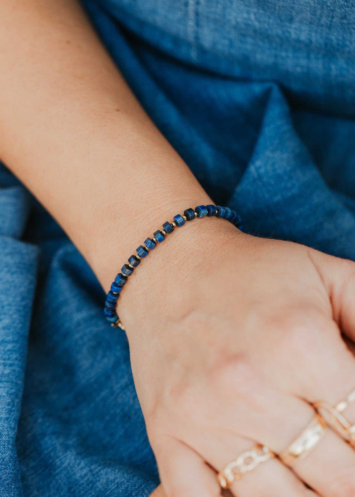 Clementine Beaded Bracelet