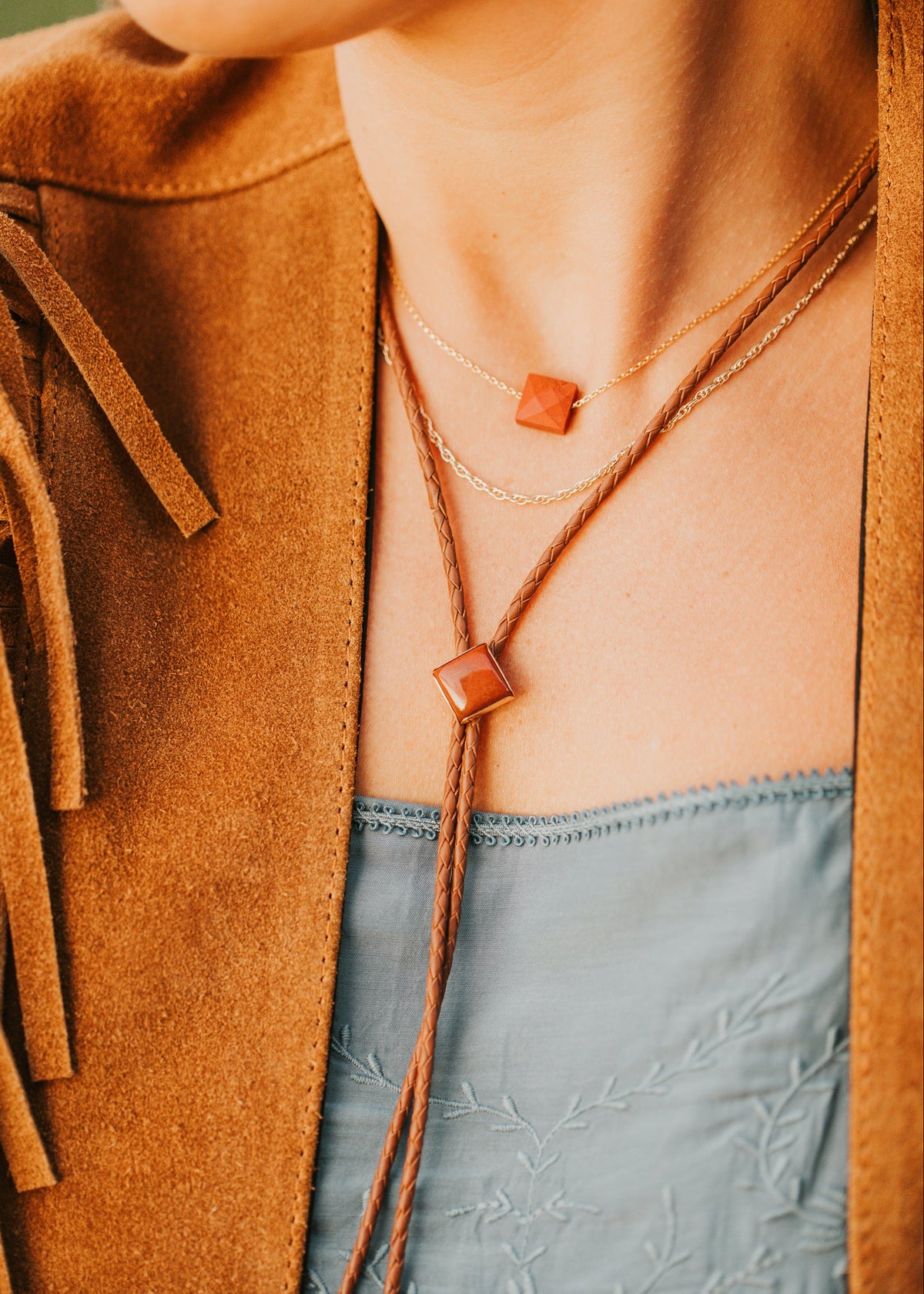 June Bolo Necklace