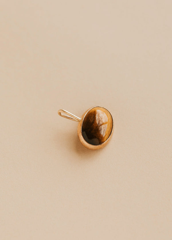 Amber Oval Pendant - Pendant Only