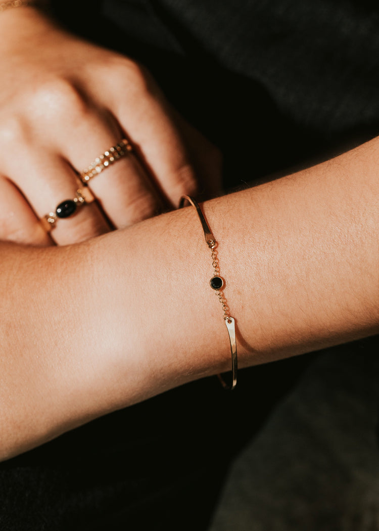 Black Magic Flow Bangle