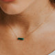 Moss Gemma Necklace