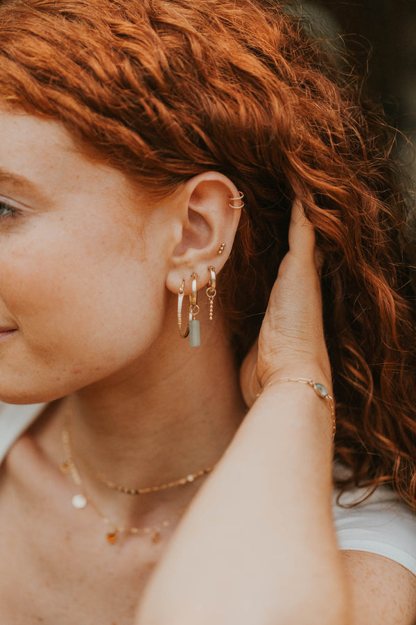 Twisted Double Up Ear Cuff