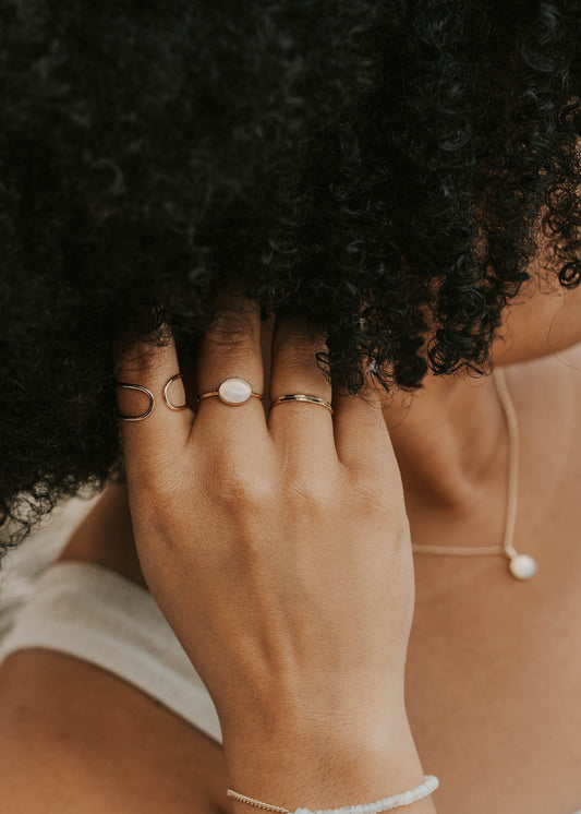 Moonbeam Ring