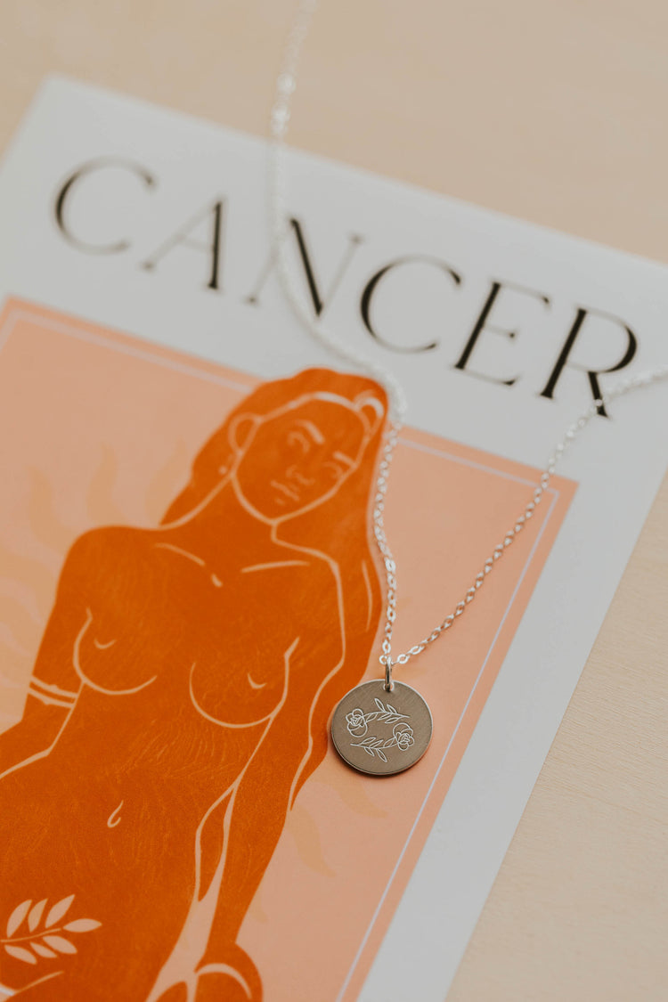 Cancer In Bloom Necklace