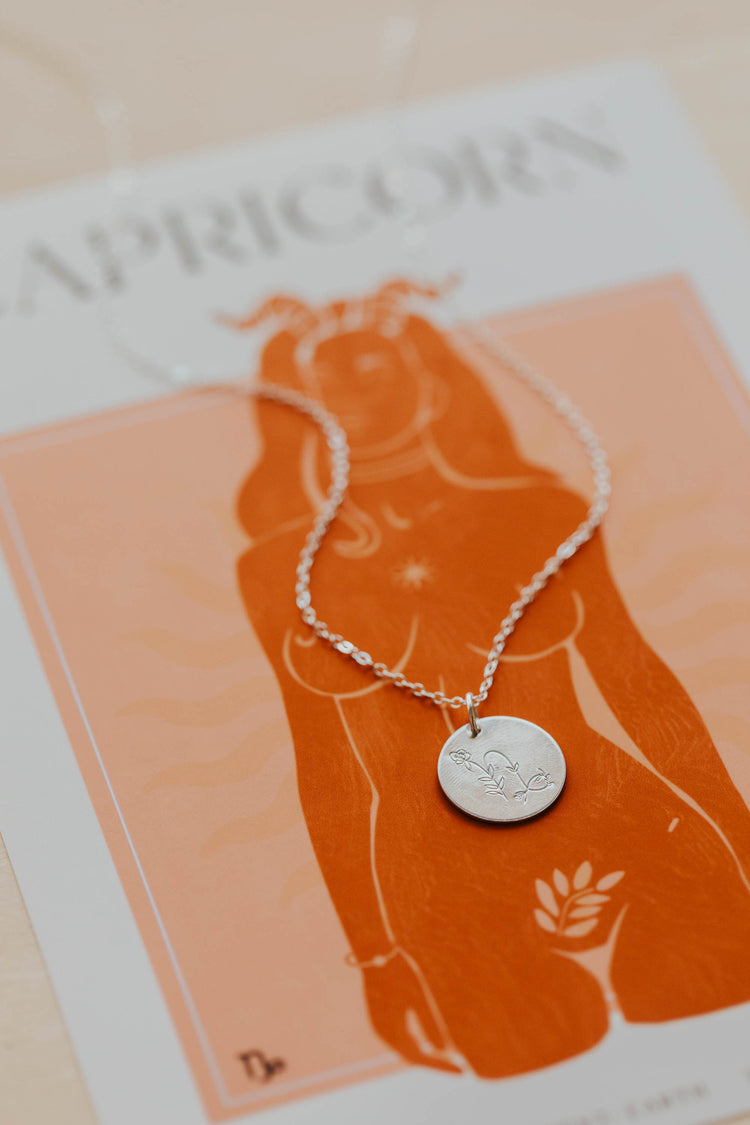 Capricorn In Bloom Necklace