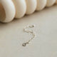 Hello Adorn's extender chain in sterling silver to change the length of your necklace.