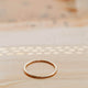 Gold Tenny-Tiny Band perfect for stacking rings By Hello Adorn.