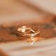 Pack of rings in 14k gold fill perfect for creating a gold ring stack by Hello Adorn.